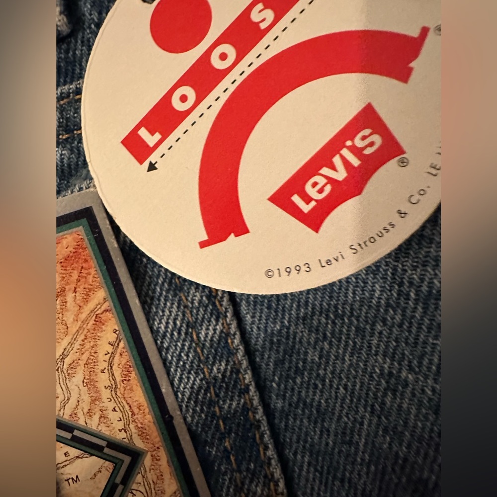 1993 VINTAGE ORANGE TAB LEVIS